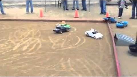 Remote control demolition derby