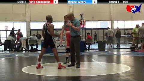 Rafik Khamidullin vs. Michael Madry at 2013 Vetera...