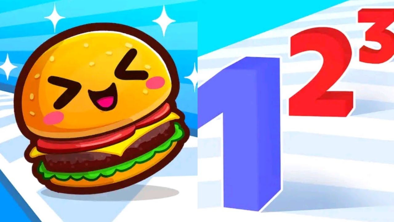 Food Run VS Number Master IOS Android PST Gameplay