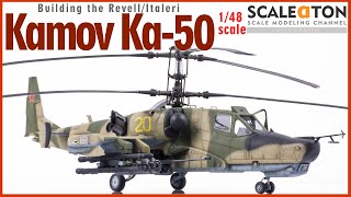 : 1/48 Kamov Ka-50 "Hokum" Russian Single-Seat Attack Helicopter Model