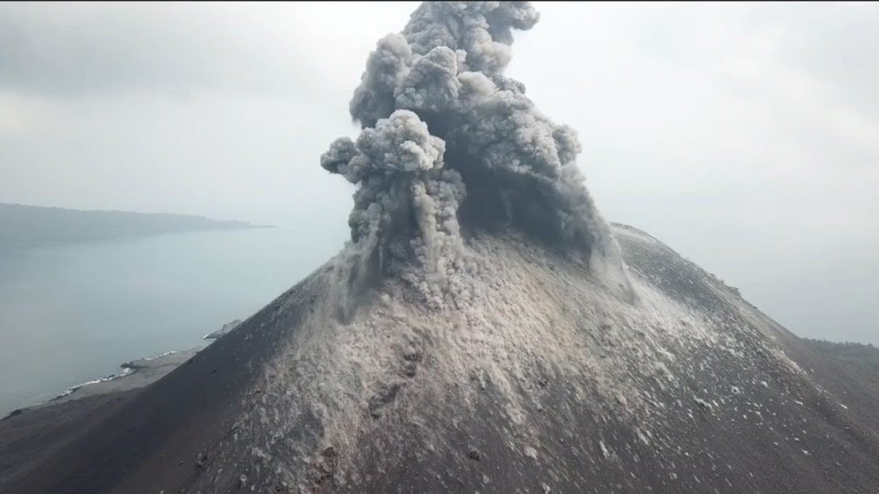 Largest Eruptions of Krakatoa, 