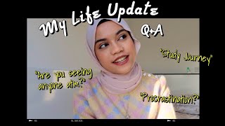 MY LIFE UPDATE // Q+A (Study Journey, Love Life &amp;  Student Life in the UK)