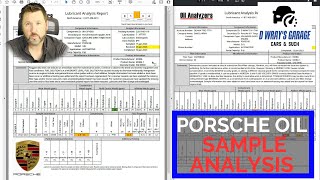 Engine Oil Testing  2003 996 Targa (136k miles) vs 2016 981 Spyder (17k miles)  PORSCHE