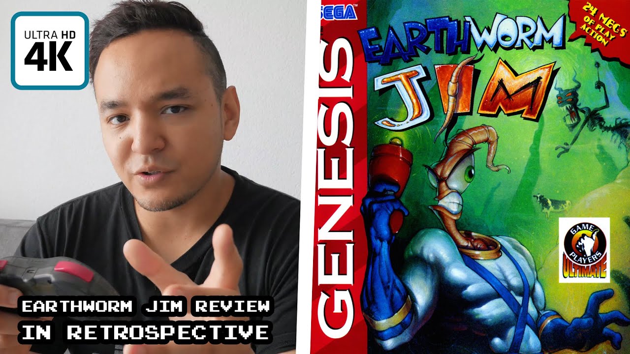 Earthworm Jim Sega Genesis Review in 2020 | In Retrospective #8