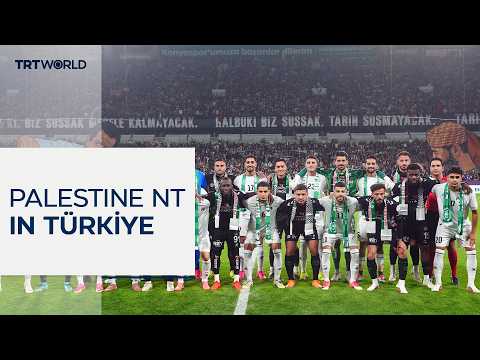 Palestine's national football team in Türkiye