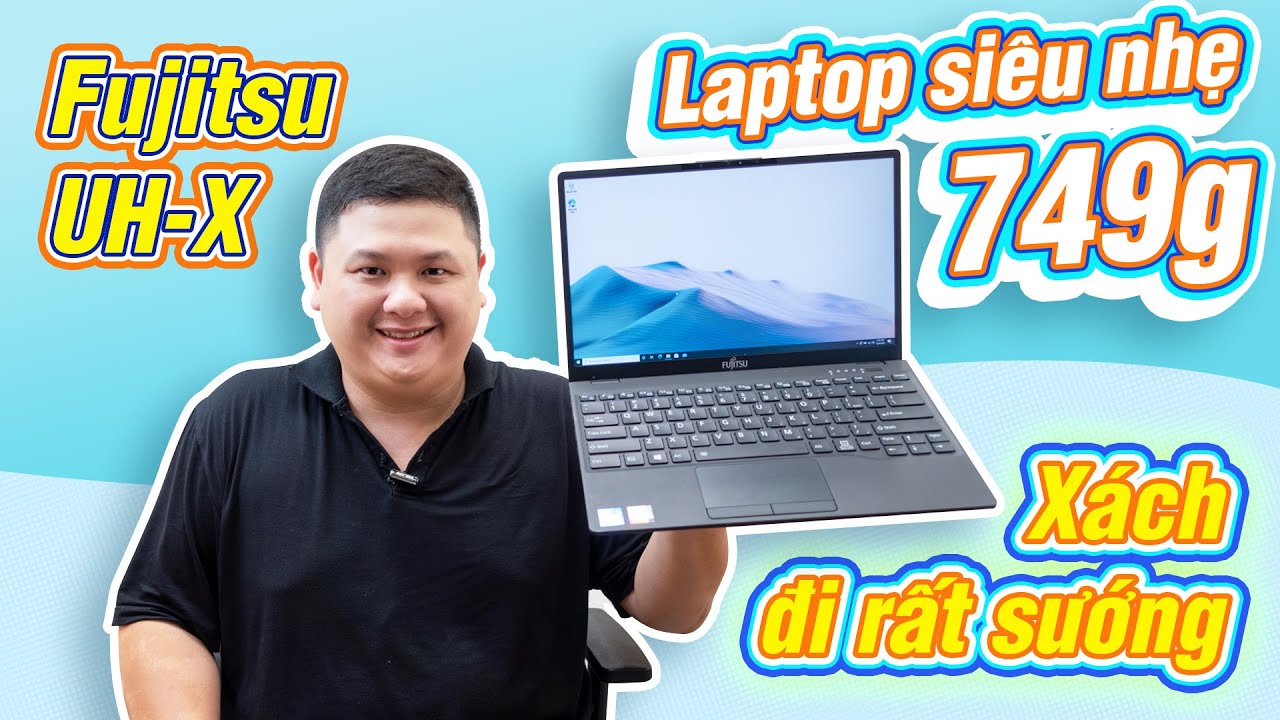 Laptop siêu nhẹ | Fujitsu UH-X