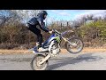 I tried learning combos on my dirt bike