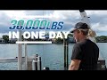Installation of a 30,000lb Boat Lift