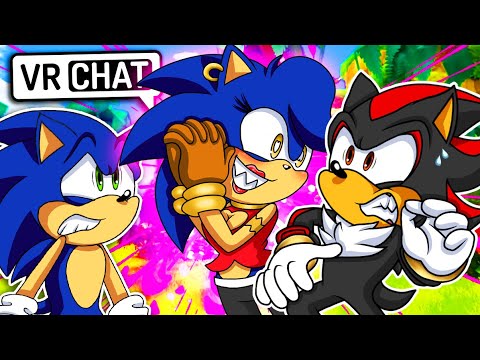 MAD AMY LOVES SONIC.EXE! Sonic.EXE & Shadow Meet Mad Amy! (VR Chat) 