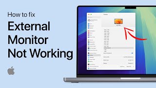 How To Fix External Monitor Not Working on macOS Sequoia