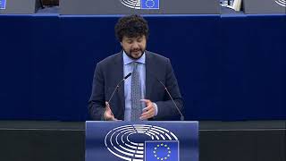 Intervento in Plenaria di Brando Benifei, capodelegazione eurodeputati pd, sulla crisi idrica in Europa