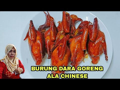 Resep Burung Dara Goreng Dengan Kulit Crispy
