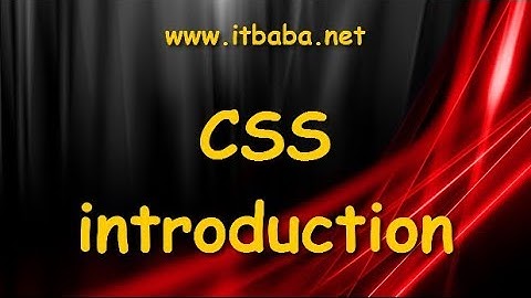 CSS introduction in Urdu and Hindi Tutorial for Beginners | Technical College