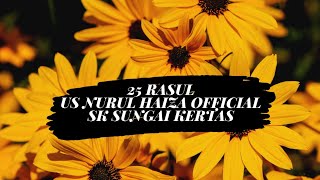 Lagu 25 Rasul