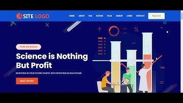 GC UNIQUE HYIP Template 297 Desktop View