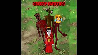CREEPY ENTITIES #plantsvszombies #pvzscared