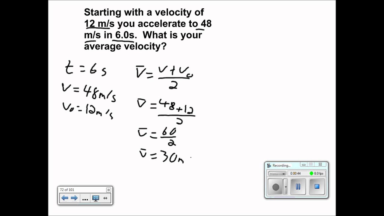 Kinematics Presentation #60 & 61 - YouTube