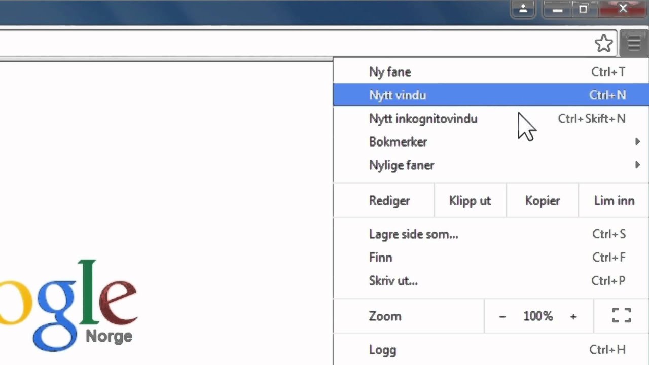 Hvordan surfe inkognito med Google Chrome - YouTube