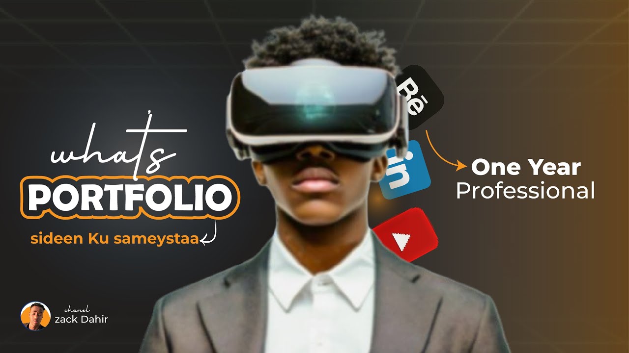 Sida Loo Dhiso Portfolio Soo Jiidasho Leh 2025 (Step-by-Step)