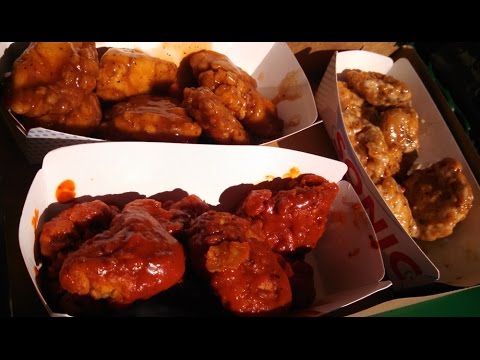 food reviews - Sonic Boneless Wings | ALL NEW FLAVORS