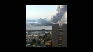 Beirut Explosion Angle With Sound & New Video