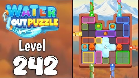 Water Out Puzzle Level 242 Walkthrough