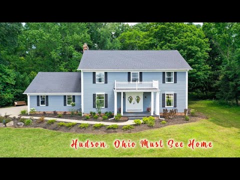 7231 Stow Road, Hudson, OH home video tour