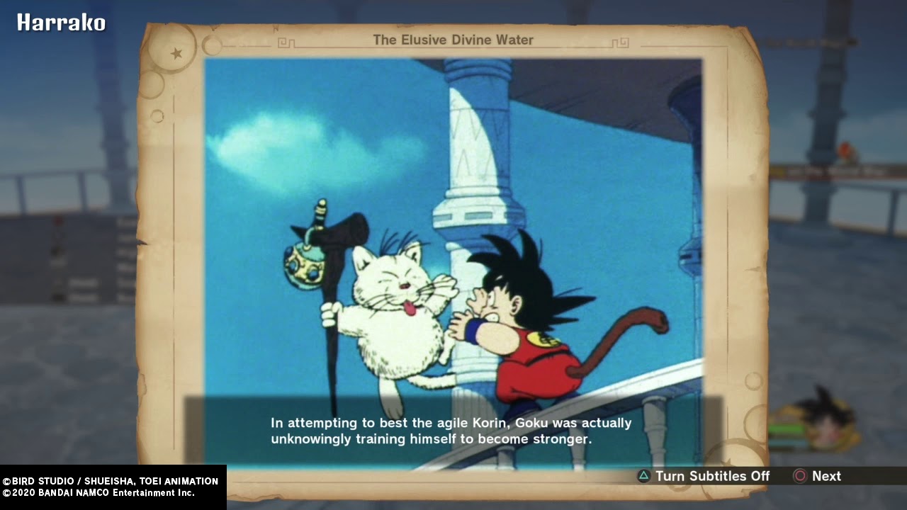 Dragon Ball Z Kakarot : the elusive divine water - Z Encyclopedia