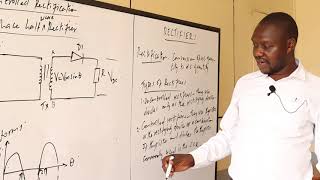RECTIFIERS PART 1 {Single phase half-wave rectifiers } BY OLOO