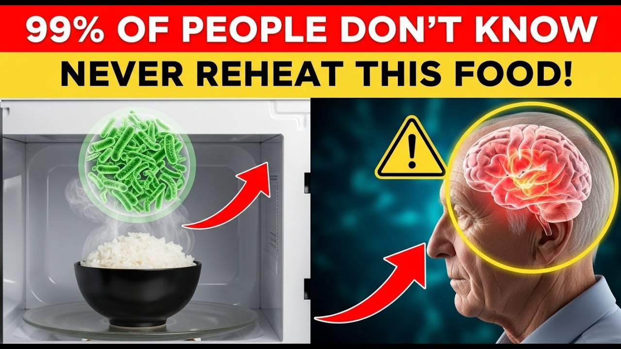 SENIORS STOP! Never Reheat These 5 Common Foods – They Turn TOXIC | Senior Health Tips