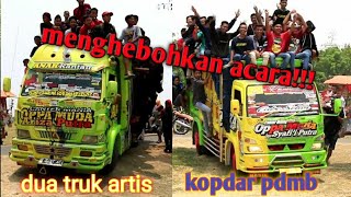 Acara PDMB Kedatangan dua artis truk new oppa muda safi'i putra dan truk oppa muda ariza putra!!!