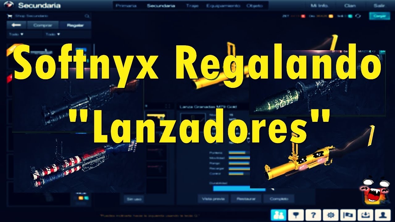 SOFTNYX REGALANDO LANZADORES Y EL FIN DE LOS HACKS by Forgaxo - 