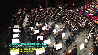 HUNGARIAN FOLK SUITE by Leo Weiner, III Andante (2014 NJ All-State Orchestra, Patrick Burns, Cond.)