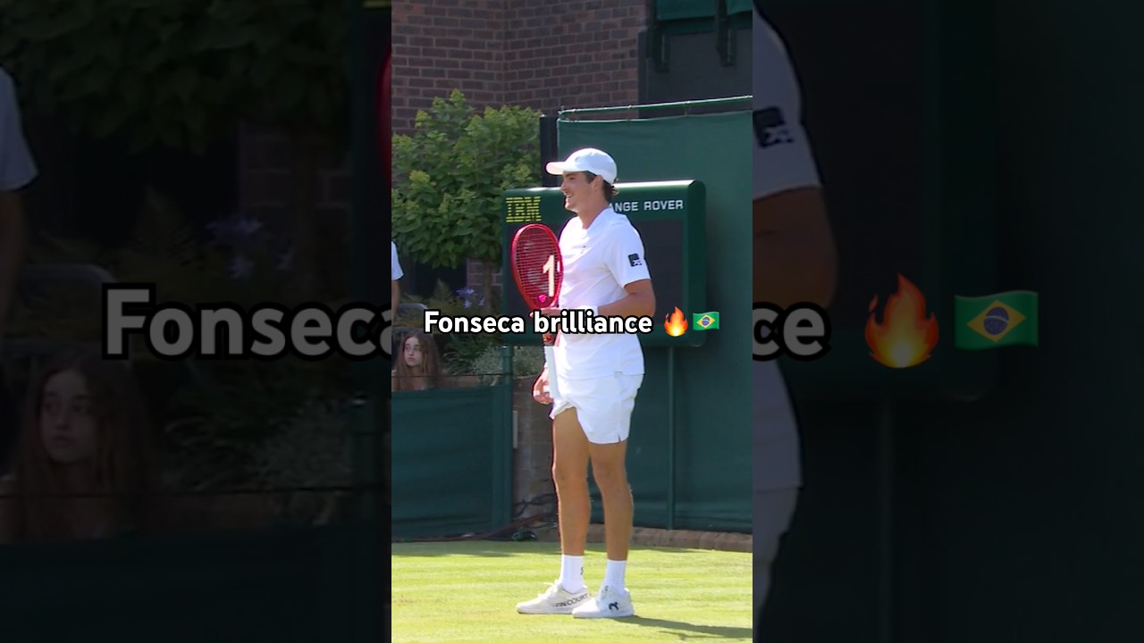 Joao Fonseca is on FIRE at Wimbledon 🔥🇧🇷