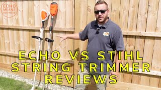 ECHO vs STIHL String Trimmer Reviews | Which Cordless String Trimmer You Should Buy  #UAGCompare