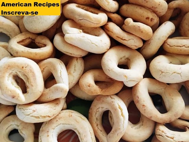 RECEITA: BISCOITO DE QUEIJO QUEBRA QUEBRA