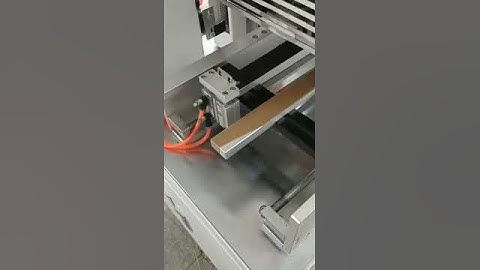 Semi-auto ribbon pasting machine for premium package box