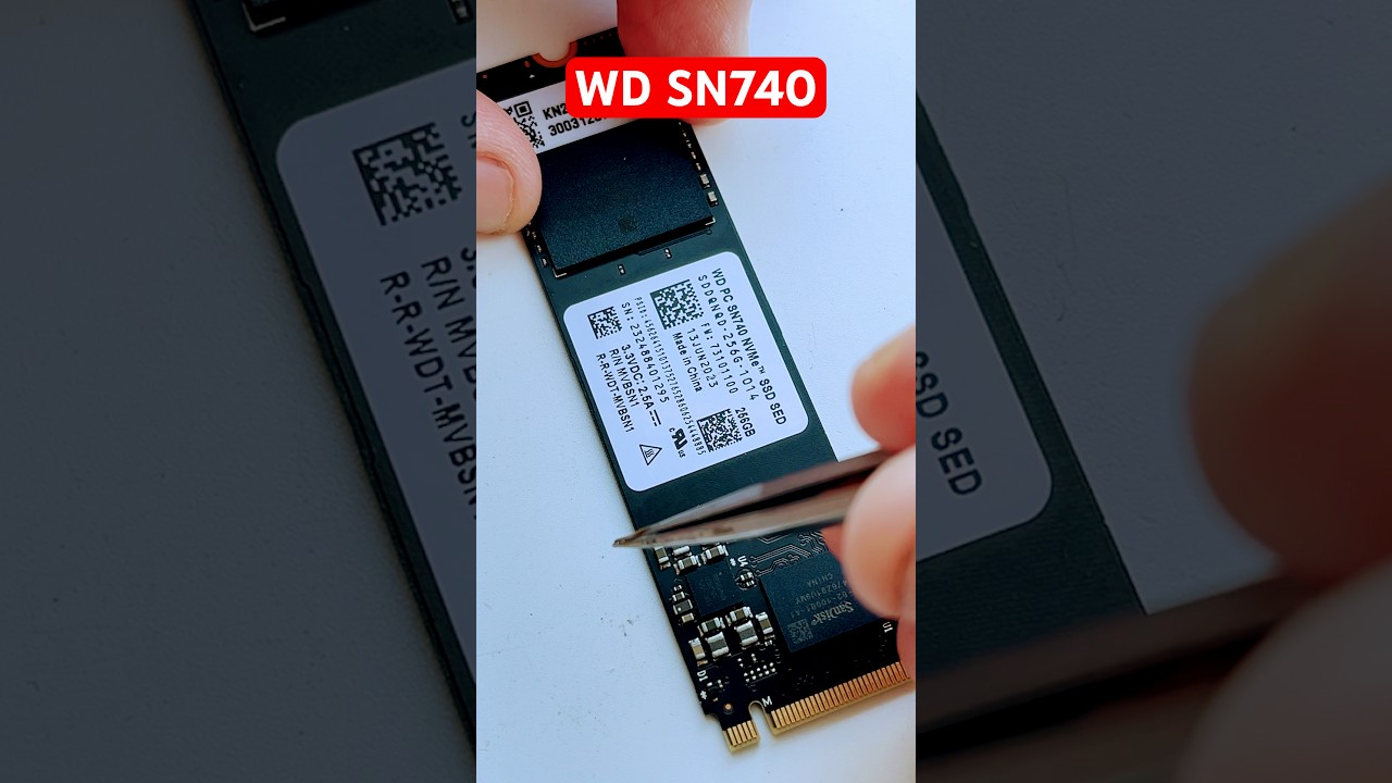 Western Digital PC SN740 SSD Data Recovery