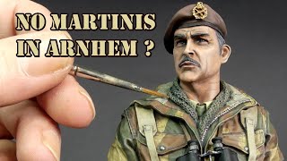 Painting Sean Connery 1/10 Resin Miniature Bust - Operation Market Garden - A Bridge too far movie