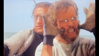 Jaws - Quint gets under Hooper's skin
