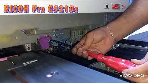 Paper Transfer Belt Unit and ITB Cleaning Unit replacement in RICOH Pro C5210s