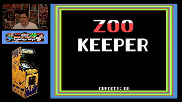 Zoo Keeper (1982 Taito Arcade game) Mike Matei Playthrough