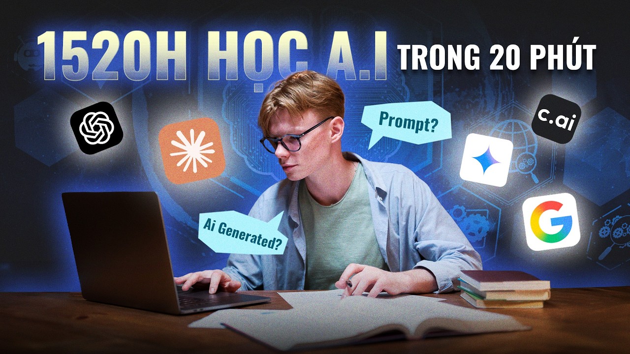 Sau 1520 giờ học về A.I, tôi ĐÚC KẾT ĐƯỢC NHỮNG GÌ? | Minh Triết