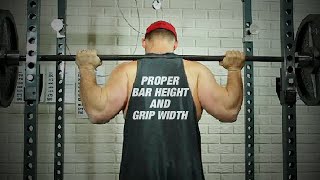 Proper Bar Position and Grip Width for Squats
