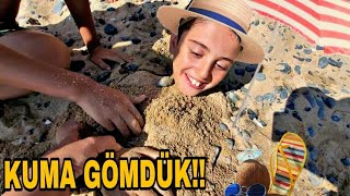 EFEYİ DENİZDE YAKALADIK KUMA GÖMDÜK!! Resimi