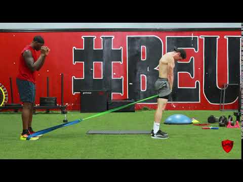 How to perform a CABLE/BAND PULL THROUGH EXERCISE? ......U48 Online Training Exercise tutorial.