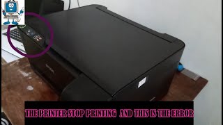 INKJET PRINTER STOP PRINTING IN THE MIDDLE | EPSON L3110 FIXED
