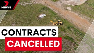Land and home buyers warned to be careful with contracts when buying off the plan | 7 News Australia