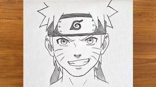 Cara Mudah Menggambar Wajah Naruto Uzumaki Langkah demi Langkah / Tutorial Menggambar Naruto yang... screenshot 5