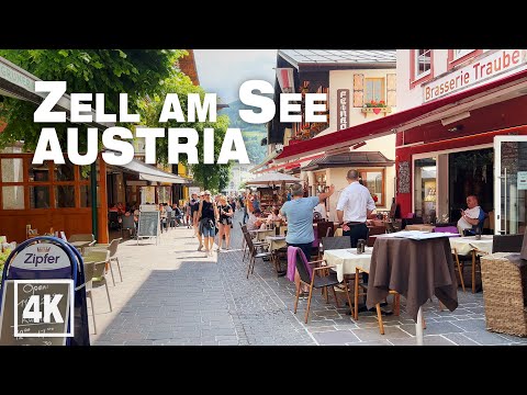 Zell am See Summer 2023 AUSTRIA • 4K 60 fps HDR ASMR